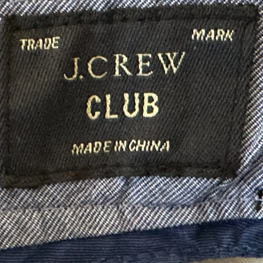 J. Crew Club Shorts Men's 30 NWT Premiun Line Stone